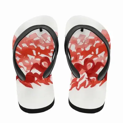 Men Calligraphic Landscape 001 Flip Flop Slippers