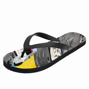 Men No Risk No Drift - Sport Auto Formula One Man People Flip Flop Slippers