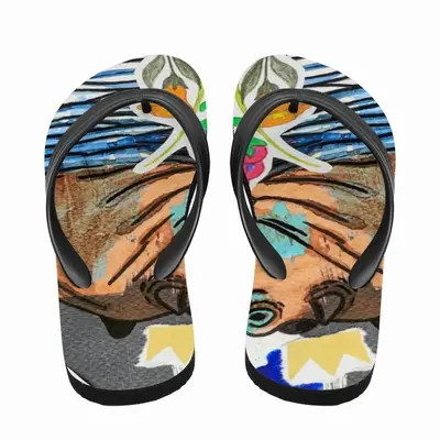 Men Party King Flip Flop Slippers