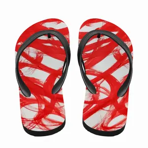 Men Red Passion Flip Flop Slippers