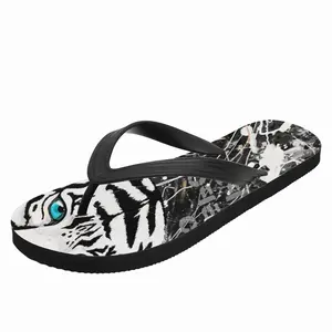 Men Do Good Bro Animals Tiger Street Art Flip Flop Slippers