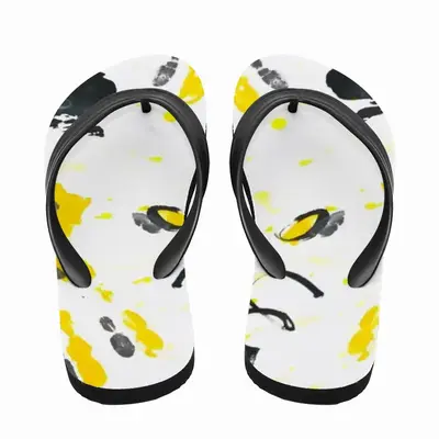 Men Yellow Flip Flop Slippers