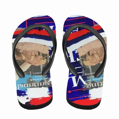 Men Great Again - Flag Usa Trump Putin Street Art Interior Design Decor Ideas Flip Flop Slippers