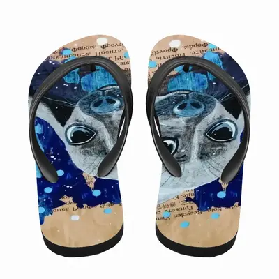 Men Nerpa Prints Street Art Interior Design Decor Ideas Ecology Recycling Flip Flop Slippers