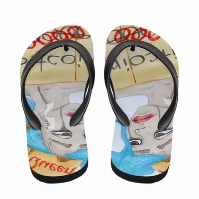 Men Crypto Queen - Bitcoin Binance Cripto Art Royal Women Girl Baby Gift Ideas Design Decor Interior Flip Flop Slippers