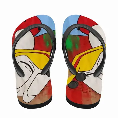 Men Scrooge Mcduck And Bitcoin Nft Bitcoin Binance Cripto Cripto Art Token Flip Flop Slippers