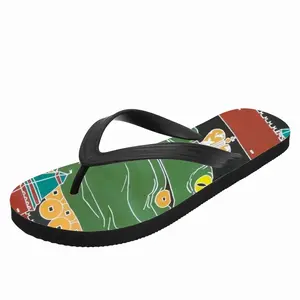 Men Tree Legged Toad Politics Political Animals Humour King Emperor Flip Flop Slippers