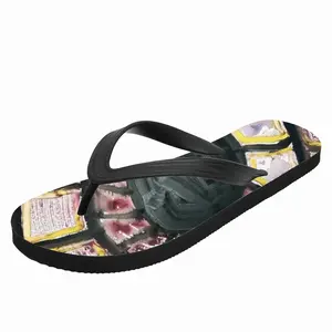 Men Web Eye Flip Flop Slippers