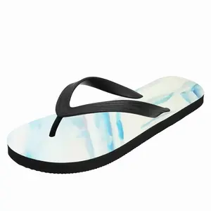 Men Blue House Flip Flop Slippers