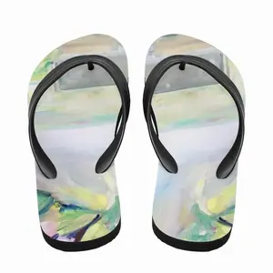 Men Time That Passes Flip Flop Slippers