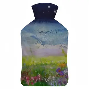 Field In Summer Twilight Hot Water Bag