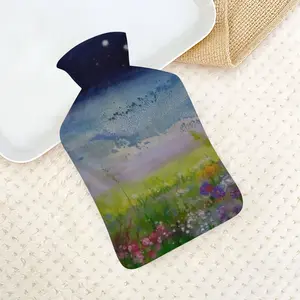 Field In Summer Twilight Hot Water Bag