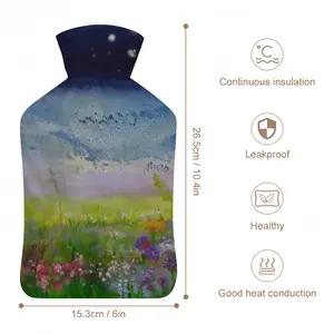 Field In Summer Twilight Hot Water Bag