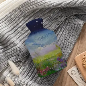 Field In Summer Twilight Hot Water Bag