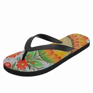 Men Easter Flower Flip Flop Slippers