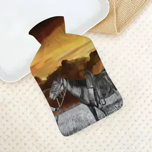 Cowboy With Horse Hot Water Bag