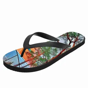 Men Deep Breath Flip Flop Slippers