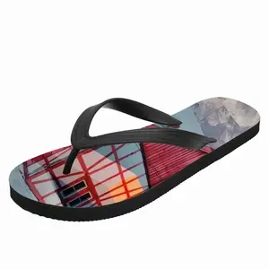 Men Orange Soul Flip Flop Slippers