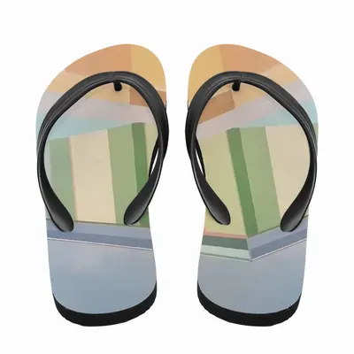 Men Color Rhytm Flip Flop Slippers