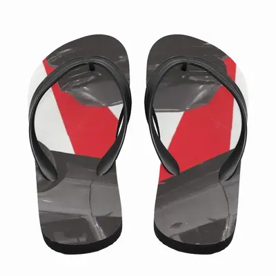 Men Accident Collage Flip Flop Slippers