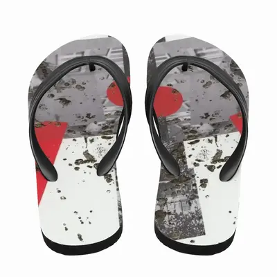 Men Gold Collage Flip Flop Slippers