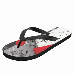 Men Gold Collage Flip Flop Slippers