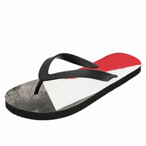 Men Collage Flip Flop Slippers