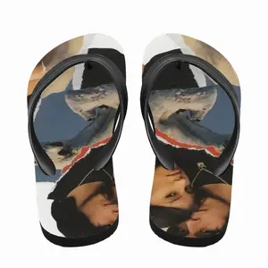 Men Happy Couple Flip Flop Slippers