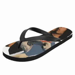 Men Happy Couple Flip Flop Slippers