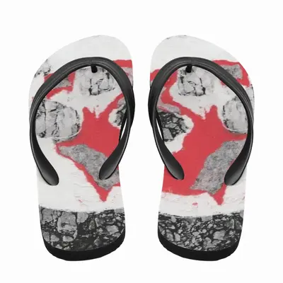 Men Skull Flip Flop Slippers