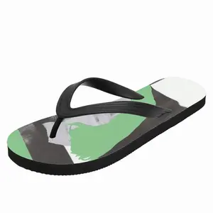 Men Green Flip Flop Slippers