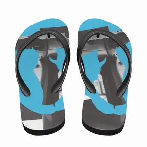 Men Blue Flip Flop Slippers