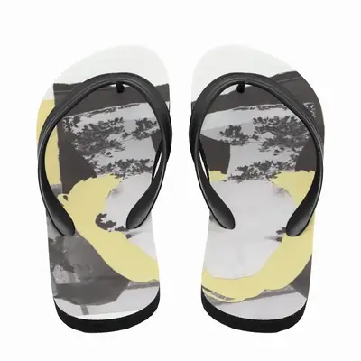 Men Yellow Flip Flop Slippers