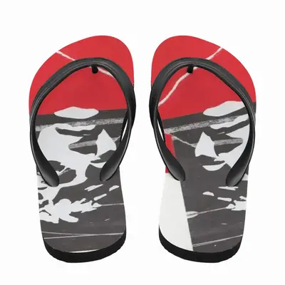 Men Ripped Ball Flip Flop Slippers