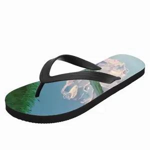 Men Mountain Landscape Flip Flop Slippers