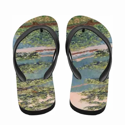 Men Bear Mountain New York Flip Flop Slippers