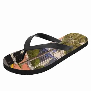 Men South Beach Florida Flip Flop Slippers