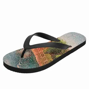 Men Gazebo On The Lake Flip Flop Slippers