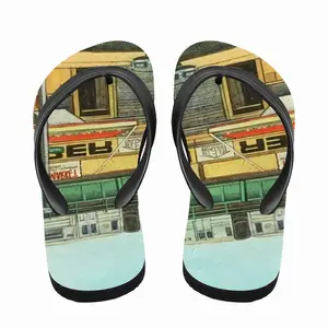 Men Supermarket New York City Flip Flop Slippers