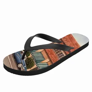 Men Lundys Of Sheepshead Bay New York City Flip Flop Slippers