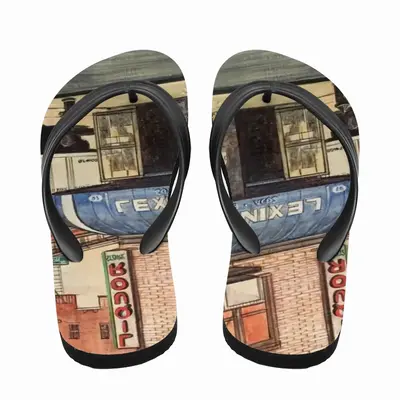 Men Lexington Deli New York City Flip Flop Slippers