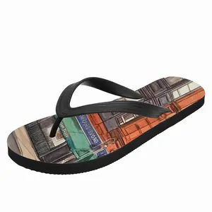 Men Greenwich Village New York City Flip Flop Slippers