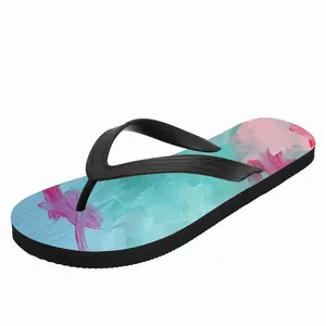 Men Falling Into The Day Flip Flop Slippers