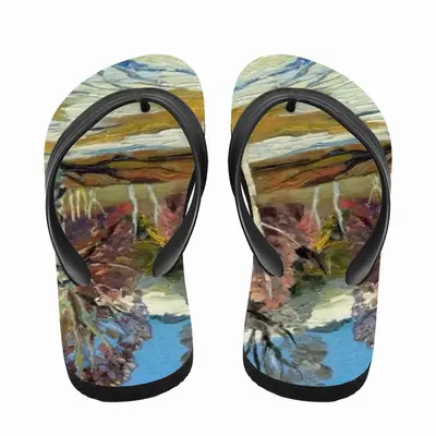 Men Spring Landscape Nature Flip Flop Slippers