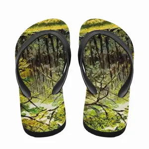 Men Botanical Garden In Moscow Flip Flop Slippers