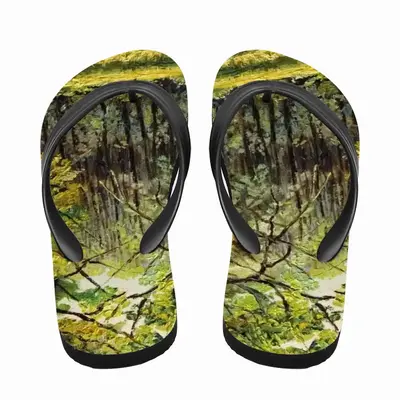 Men Botanical Garden In Moscow Flip Flop Slippers