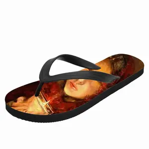 Men While The Candle Is Burning Flip Flop Slippers