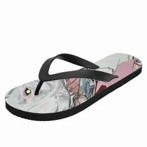 Men Pink Dogs Flip Flop Slippers