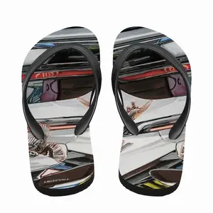 Men Porsche And Sparrows Flip Flop Slippers