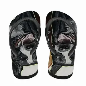 Men Barking Flip Flop Slippers